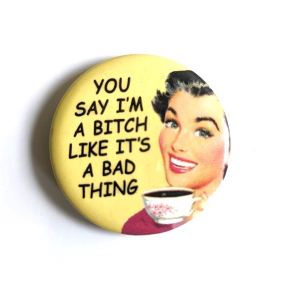 Ephemera Accessories - Vintage Vibe Feminist Pin